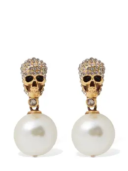 ALEXANDER MCQUEEN: Серьги Skull