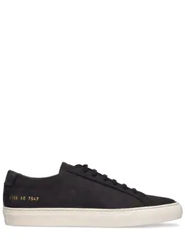 COMMON PROJECTS: Чёрные кроссовки Achilles