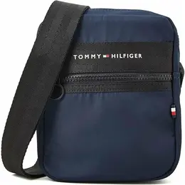TOMMY HILFIGER: Синяя сумка 