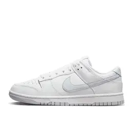 NIKE: Белые кроссовки Dunk Low Retro