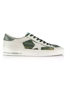 Golden Goose: Белые кеды Stardan