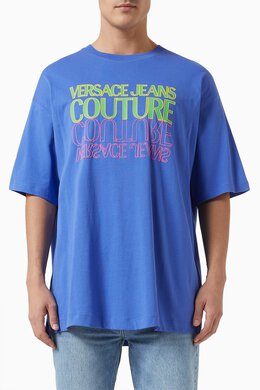 Versace Jeans: Хлопковая футболка