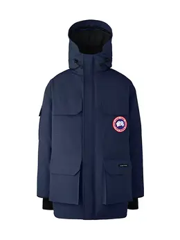 Canada Goose: Синий пуховик Expedition