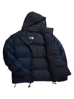 The North Face: Пуховик Nuptse с капюшоном