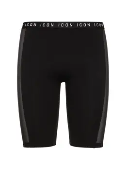 DSQUARED2: Шорты  Icon в сетку