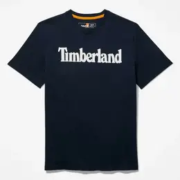 Timberland: Тёмная футболка 