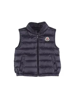 MONCLER: Синий жилет