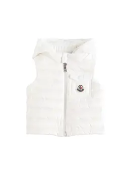 MONCLER: Белый жилет