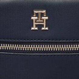 Tommy Hilfiger: Синяя сумка Iconic