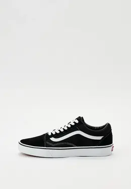 Vans: Чёрные кеды 