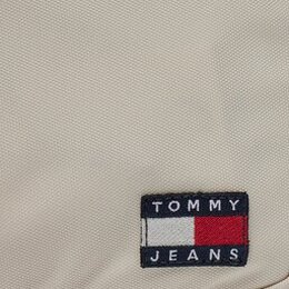 Tommy Jeans: Бежевая сумка Essential