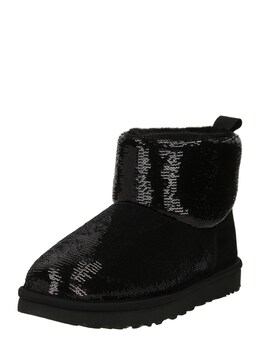 UGG: Чёрные сапоги Classic Mini