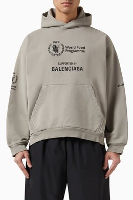 Balenciaga: Флисовая толстовка WFP