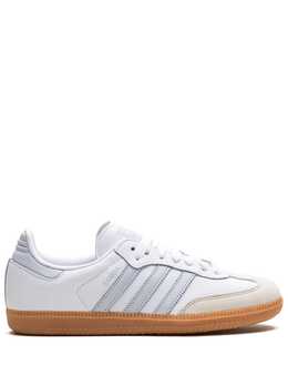 adidas: Белые кроссовки  Samba