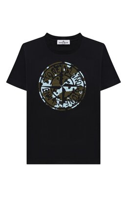 Stone Island: Хлопковая футболка