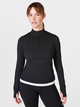 Sweaty Betty: Футболка на молнии 