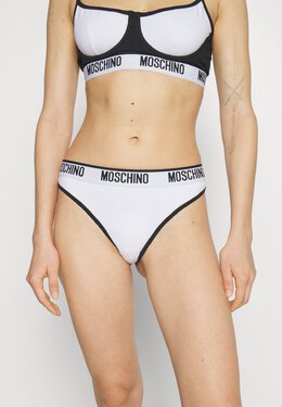 Moschino Underwear: Белые трусы