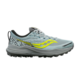 Saucony: Серые кроссовки 