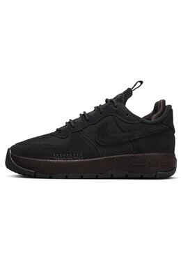 Nike: Чёрные кроссовки  Air Force 1