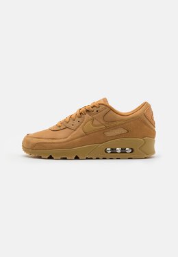 Nike: Светлые кроссовки Air Max 90 PRM