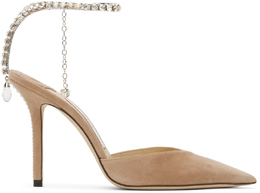 Jimmy Choo: Розовые туфли  Saeda 100