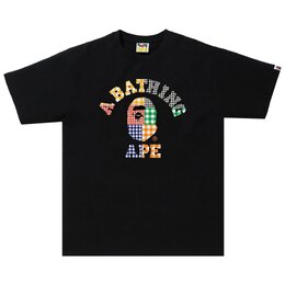 A BATHING APE: Чёрная футболка 