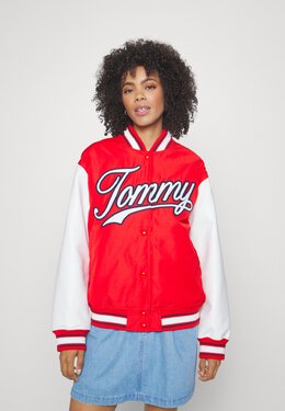 Tommy Jeans: Тёмная куртка 