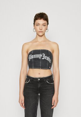 Tommy Jeans: Джинсовый топ