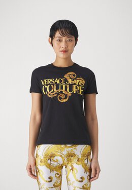 Versace Jeans Couture: Футболка с принтом