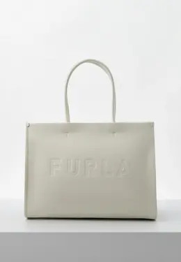 Furla: Белая сумка 