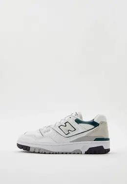 New Balance: Белые кеды 