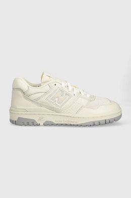 New Balance: Бежевые кроссовки 