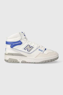 New Balance: Белые кроссовки 