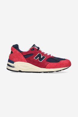 New Balance: Красные кроссовки 