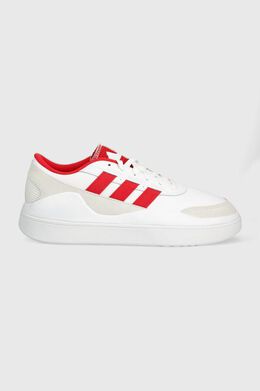 Adidas: Белые кроссовки 