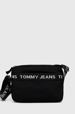 Tommy Jeans: Чёрная сумка 