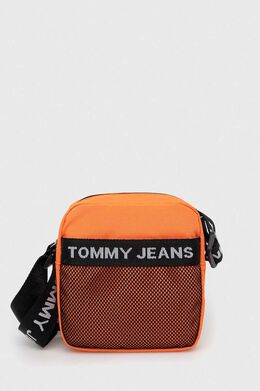 Tommy Jeans: Оранжевая сумка 