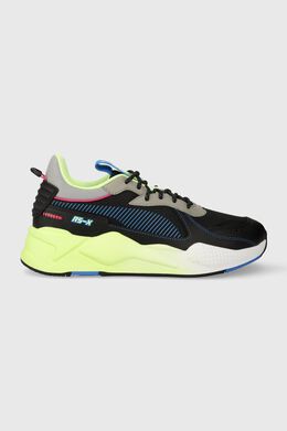 PUMA: Чёрные кроссовки  RS-X