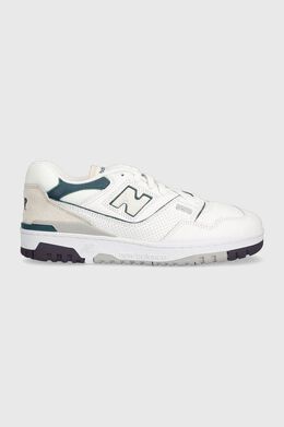 New Balance: Белые кроссовки 