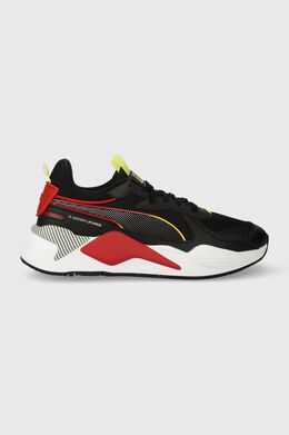 PUMA: Чёрные кроссовки  RS-X