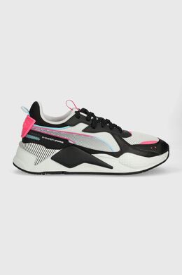 PUMA: Серые кроссовки  RS-X