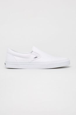 Vans: Белые кроссовки  Classic Slip On