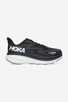 HOKA: Чёрные кроссовки 