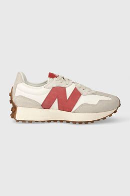 New Balance: Белые кроссовки 