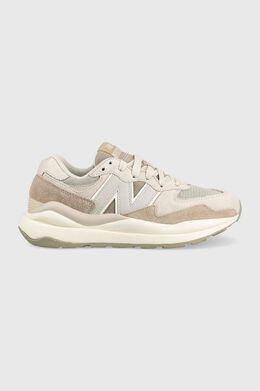 New Balance: Бежевые кроссовки 