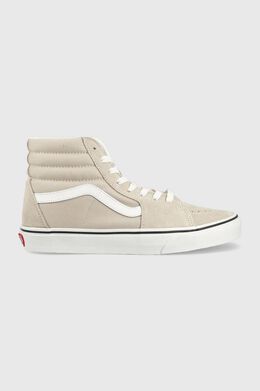 Vans: Бежевые кроссовки Sk8-Hi