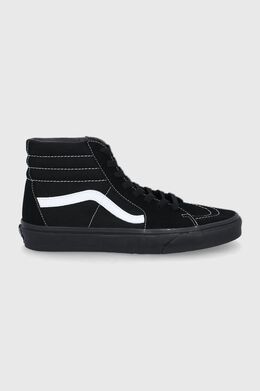 Vans: Чёрные кроссовки  Sk8-Hi