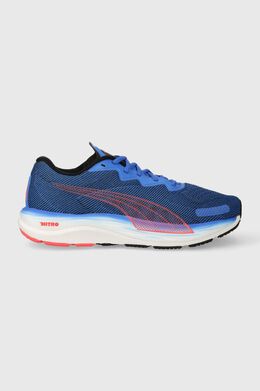 PUMA: Синие кроссовки  Velocity Nitro