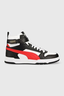 PUMA: Чёрные кроссовки 