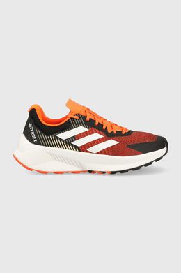 Adidas: Оранжевые туфли  Terrex